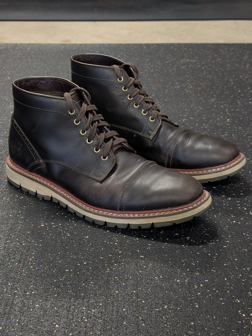 Timberland EarthKeepers Britton Hill Dark Brown Mens Chukka Boots 13